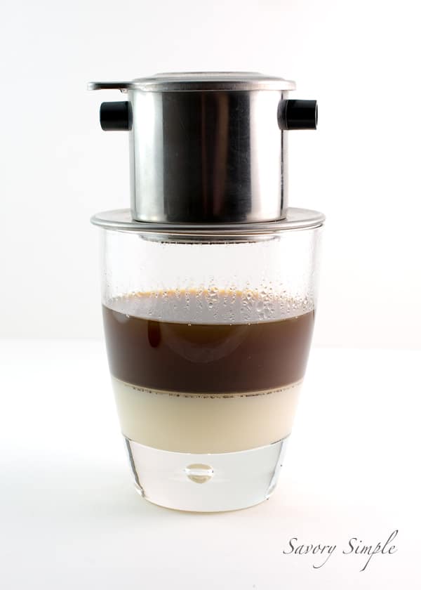 Vietnamese Iced Coffee ~ Savory Simple Learn how to make Vietnamese Iced Coffee at home! This drink uses sweetened condensed milk for the most rich, decadent coffee imaginable!