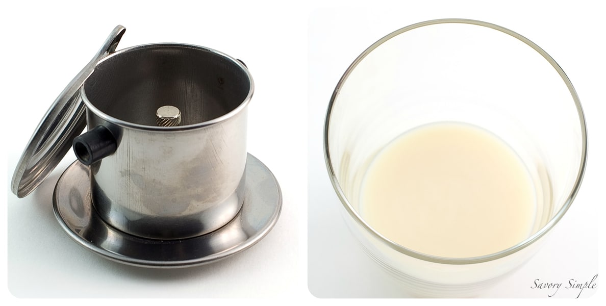 Vietnamese Iced Coffee ~ Savory Simple Vietnamese Iced Coffee ~ Savory Simple