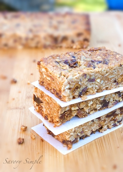 Gluten-Free Vegan Granola Bars