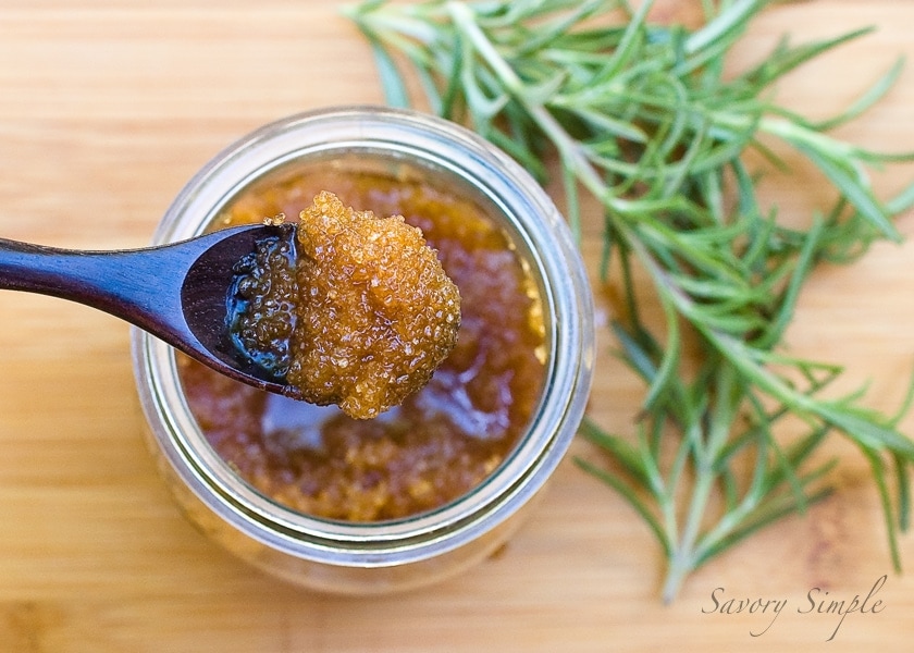 Rosemary Sugar Scrub Rosemary Sugar Scrub