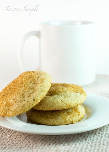 Orange Blossom Tahini Cookies Orange Blossom Tahini Cookies