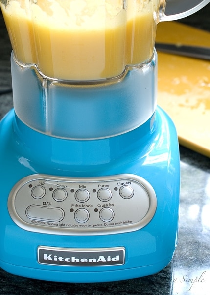 Peach Gazpacho & a KitchenAid Review Peach Gazpacho & a KitchenAid Review