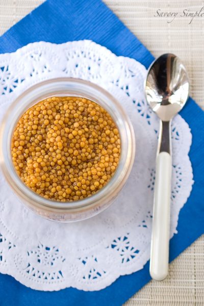Habanero Lager Mustard ~ Savory Simple