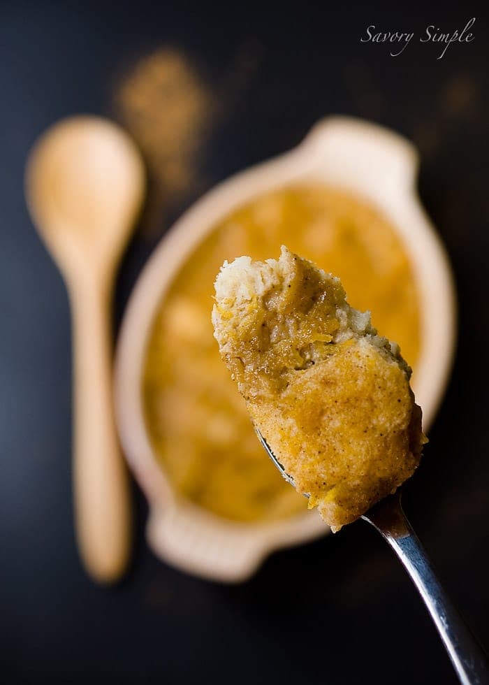 Pumpkin Bread Pudding ~ Savory Simple Pumpkin Bread Pudding ~ Savory Simple