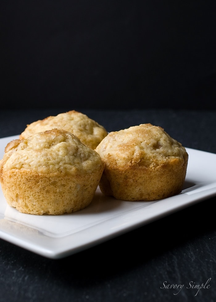 Brown Butter Apple Muffins ~ Savory Simple Brown Butter Apple Muffins ~ Savory Simple