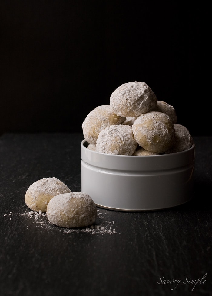 Cardamom Snowdrop Cookies ~ Savory Simple Cardamom Snowdrop Cookies ~ Savory Simple
