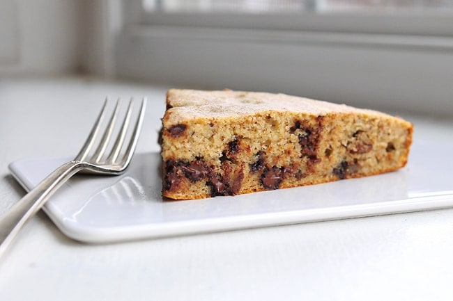 Gluten-Free Chocolate Chip Banana Cake