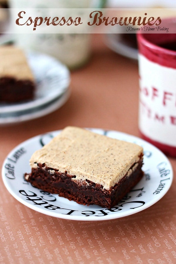 Espresso Brownies