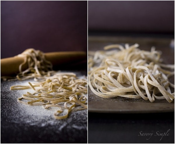 Whole Wheat Linguini ~ @Savory Simple #recipe