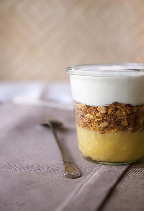 Banana Coconut Parfait ~ Savory Simple ~ www.savorysimple.net