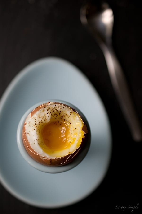 This technique demonstrates how to get a perfect soft boiled egg every single time!