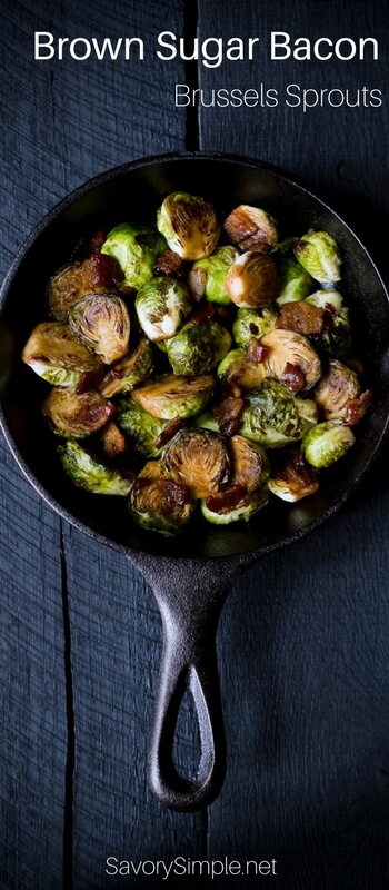 These brown sugar bacon brussels sprouts will make anyone a believer in this amazing vegetable!