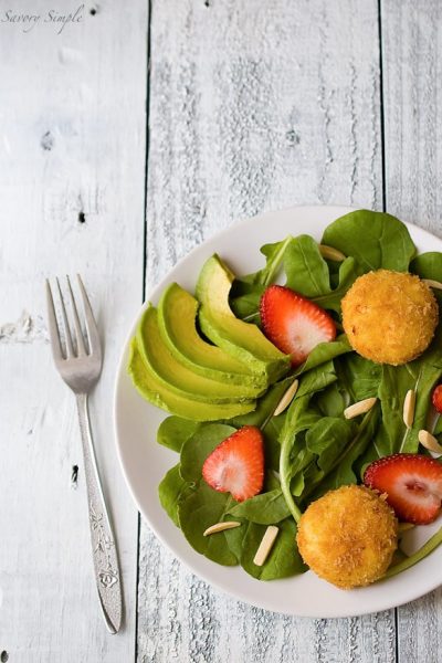 fried-goat-cheese-salad