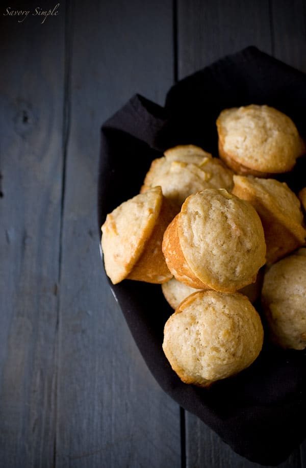 Peach Yogurt Muffins `~ Savory Simple ~ www.savorysimple.net Peach Yogurt Muffins `~ Savory Simple ~ www.savorysimple.net