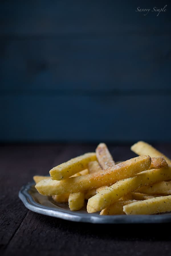 Buttermilk Ranch French Fries ~ Savory Simple You don't want to miss these addicting buttermilk ranch french fries, which can be prepared entirely from scratch or using frozen, pre-cut fries!