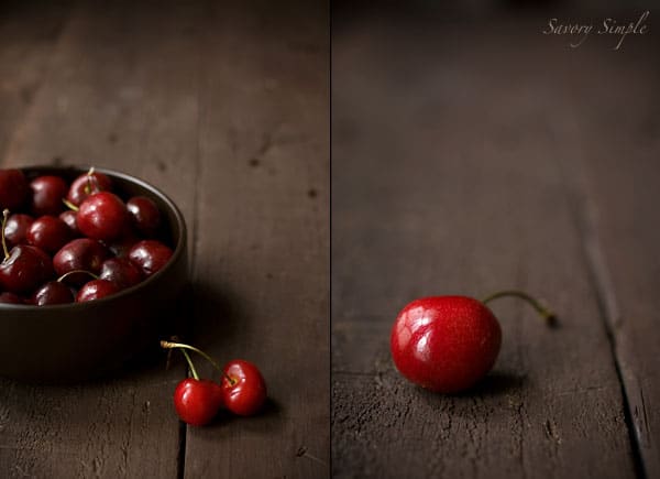 Cherry Gazpacho ~ Healthy Soup Recipe ~ Savory Simple