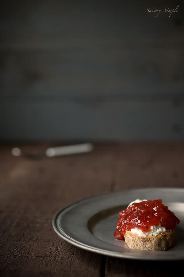 Spicy Strawberry Jam Recipe ~ Savory Simple Spicy Strawberry Jam Recipe ~ Savory Simple ~ Gluten-free