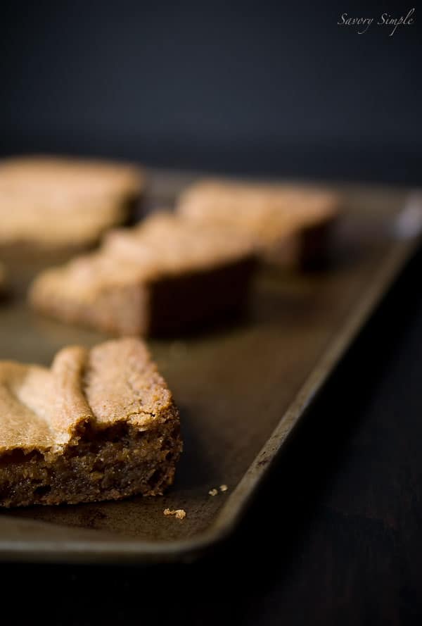 Brown Butter Vanilla Bean Blondies ~ Bar Desserts ~ Savory Simple Brown Butter Vanilla Bean Blondies ~ Bar Desserts ~ Savory Simple