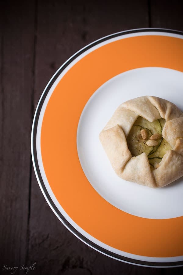 Mini Zucchini Ricotta Galettes - Savory Simple