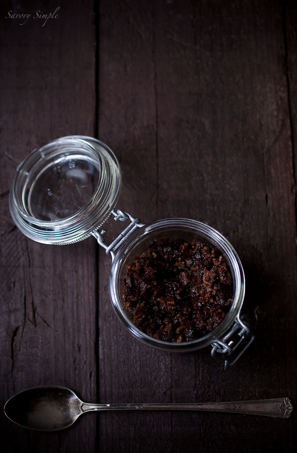 Skillet Cornbread with Bacon Jam and Chive Compound Butter - Savory Simple