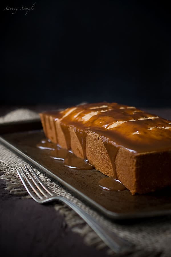 Caramel Apple Poundcake - Savory Simple Caramel Apple Poundcake - Savory Simple
