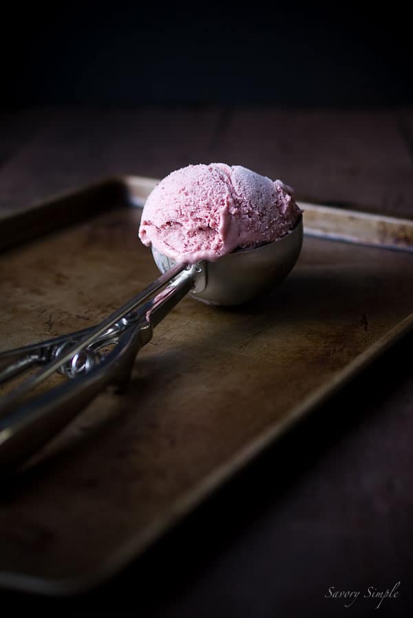 Drunken Cherry Ice Cream - Savory Simple Drunken Cherry Ice Cream - Savory Simple
