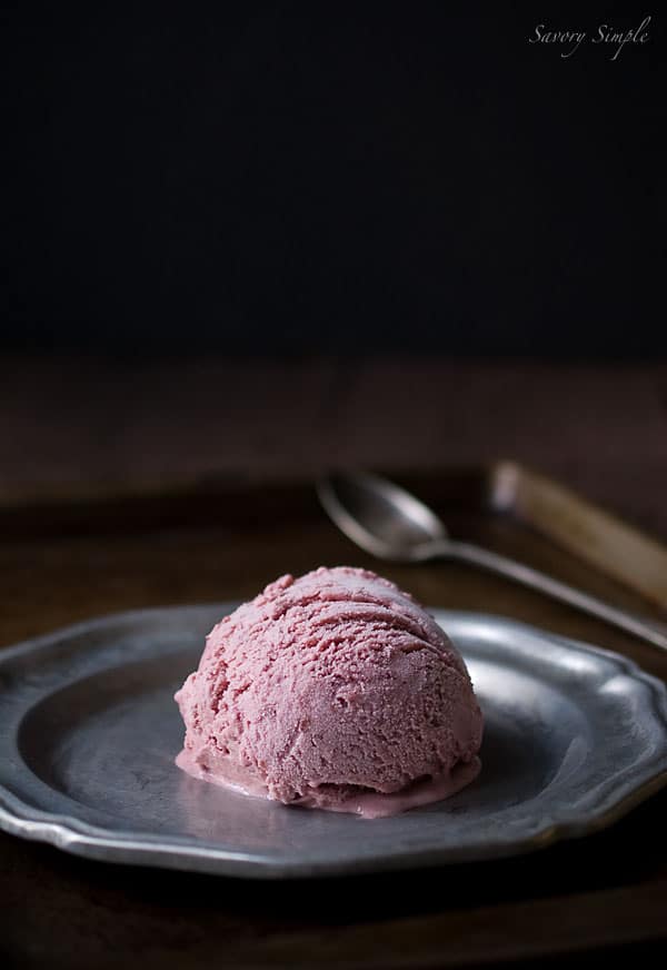 Drunken Cherry Ice Cream - Savory Simple Drunken Cherry Ice Cream - Savory Simple