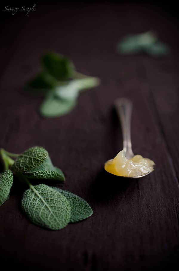 Savory Simple - Lemon Sage Curd #Recipe Savory Simple - Lemon Sage Curd #Recipe