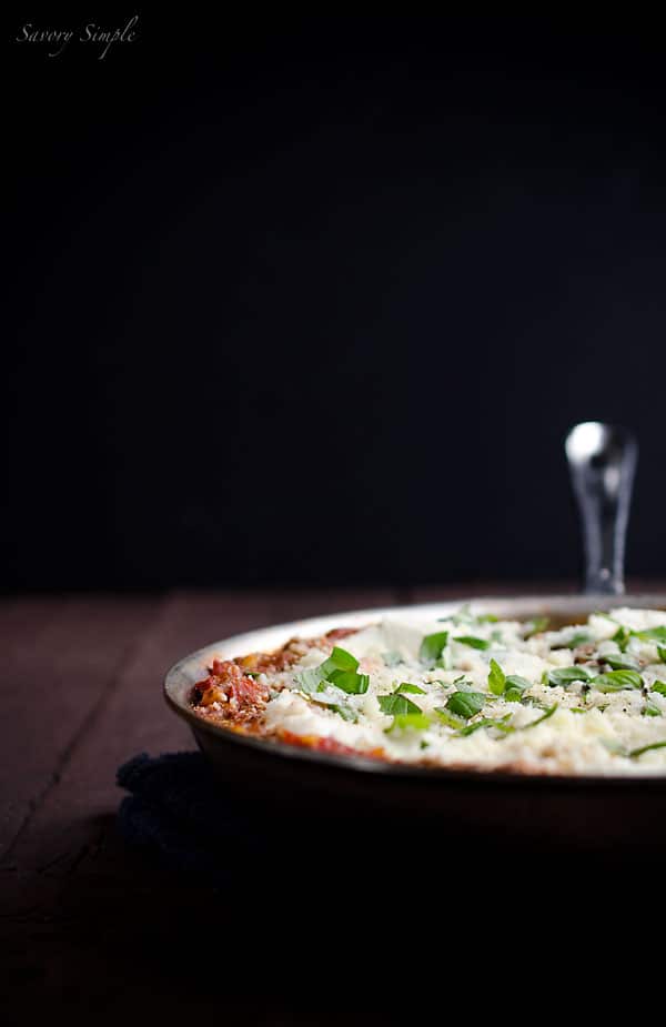 Mushroom Skillet Lasagna Recipe - Savory Simple