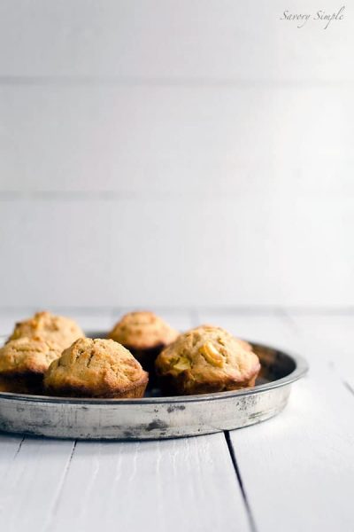 Spiced Acorn Squash Apple Muffins