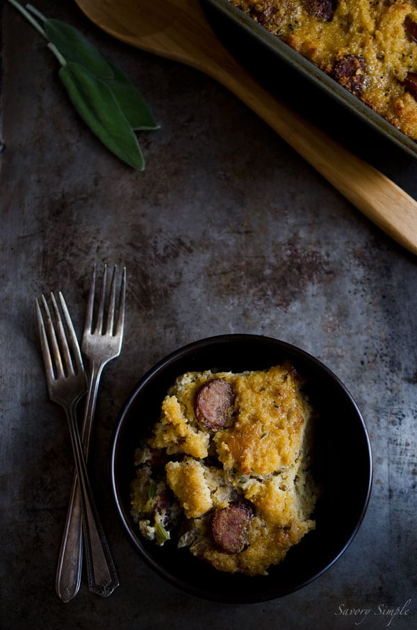 Italian Sausage Cornbread Stuffing - a flavorful recipe that's perfect for #Thanksgiving! Italian Sausage Cornbread Stuffing - a flavorful recipe that's perfect for #Thanksgiving!