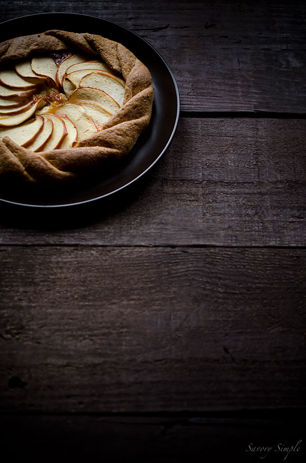 This cheesy apple, cheddar and caramelized onion galette has a flaky whole wheat crust and tons of flavor. It's a perfect, light appetizer. This cheesy apple, cheddar and caramelized onion galette has a flaky whole wheat crust and tons of flavor. It's a perfect, light appetizer.