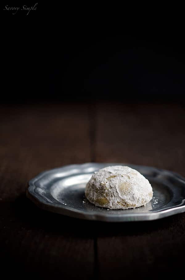 Chai Spiced Pistachio Snowdrop Cookies will add an exotic twist to your holiday parties! Chai Spiced Pistachio Snowdrop Cookies will add an exotic twist to your holiday parties!