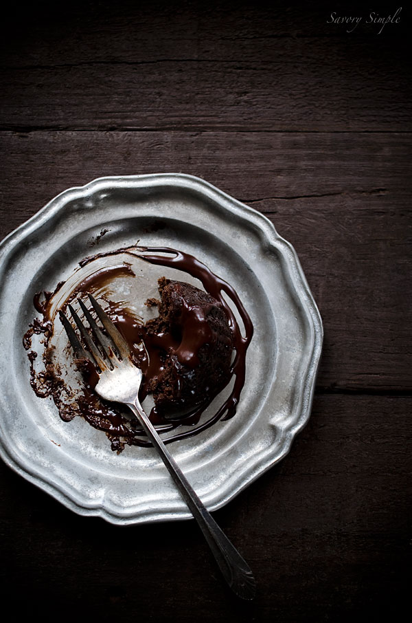 These Mini Dark Chocolate Chambord Bundt Cakes are so rich and velvety you'll only need a few bites to satisfy your sweet tooth! 
