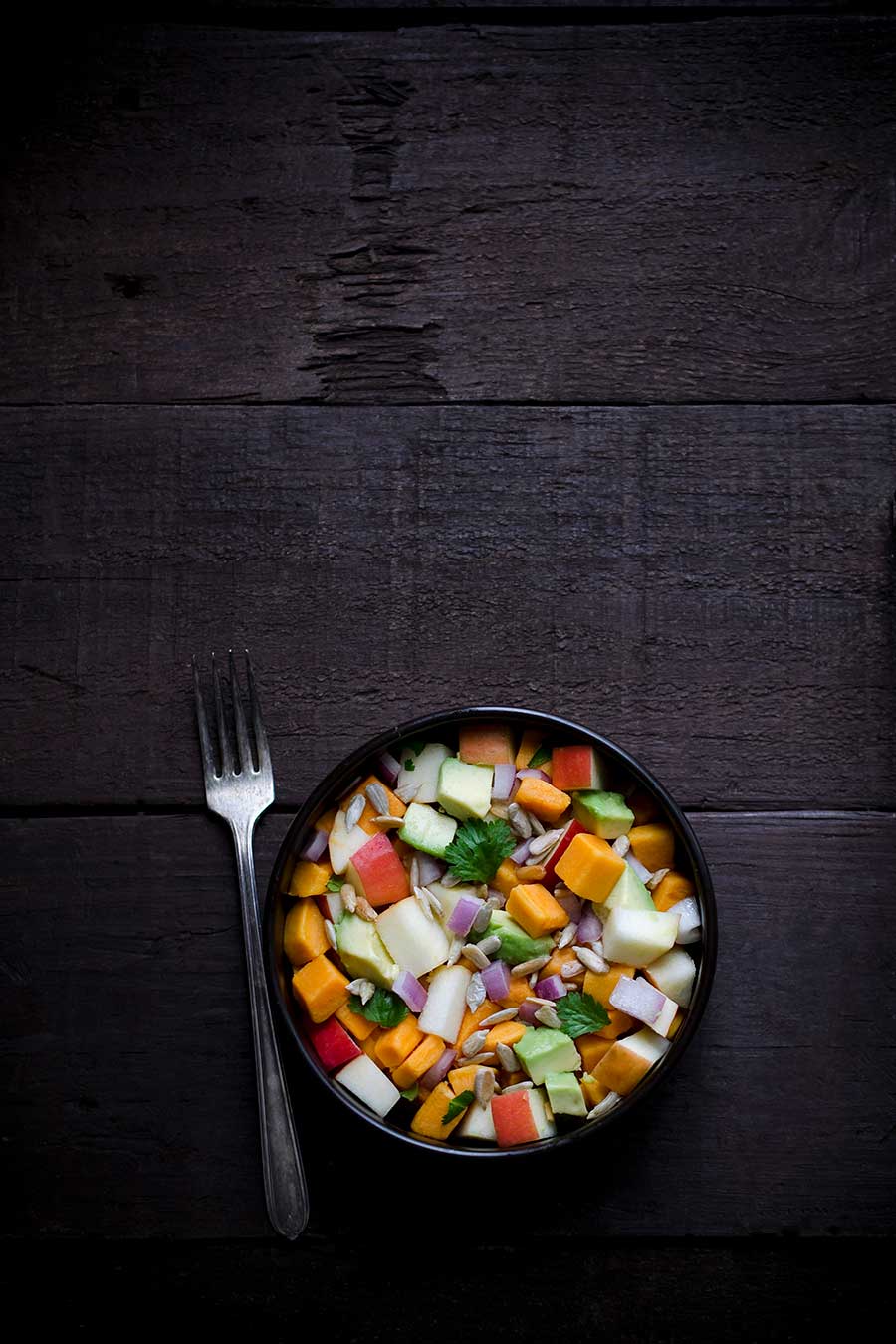 Sweet Potato Avocado Salad Recipe in a Bowl
