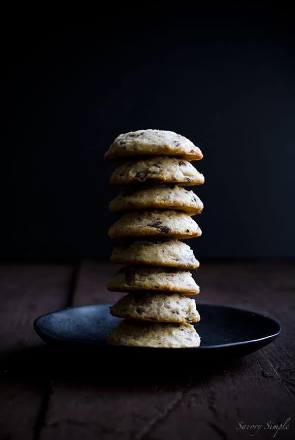 These Dark Chocolate Chunk Rumchata Cookies are seriously amazing. People will beg you for the recipe!
