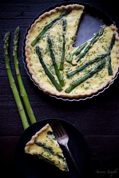 Asparagus-Goat-Cheese-Chive-Quiche