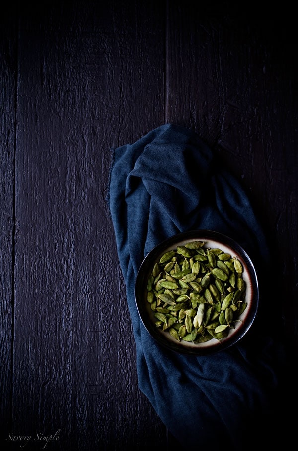 This cardamom ice cream with candied pistachios is a sweet and salty dessert with bold flavors! 