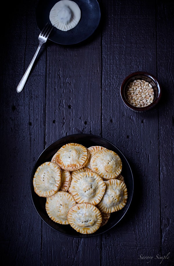 These Savory Meat and Mushroom Hand Pies make an excellent snack or party appetizer!
