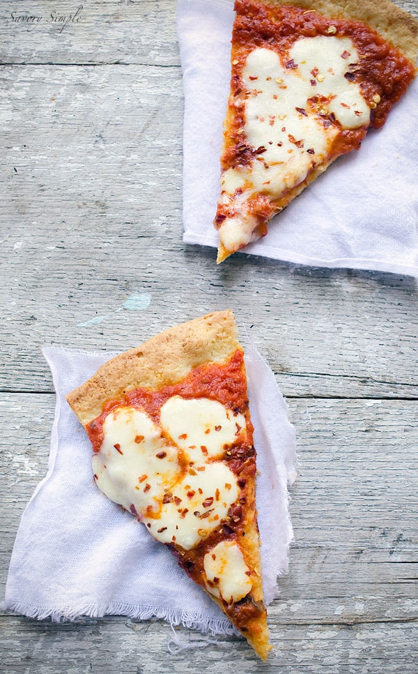 This grain-free paleo pizza crust uses almond meal and arrowroot in place of traditional flour. You'll never miss the wheat!