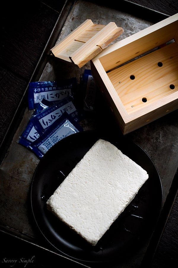 Homemade tofu is not easy to make and it tastes pretty much the same as the store-bought stuff. Still want to try it? Here's a recipe. Homemade tofu is not easy to make and it tastes pretty much the same as the store-bought stuff. Still want to try it? Here's a recipe.