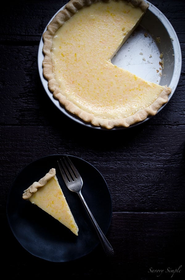 If you like grapefruits, you will LOVE grapefruit pie. Only 4 ingredients!