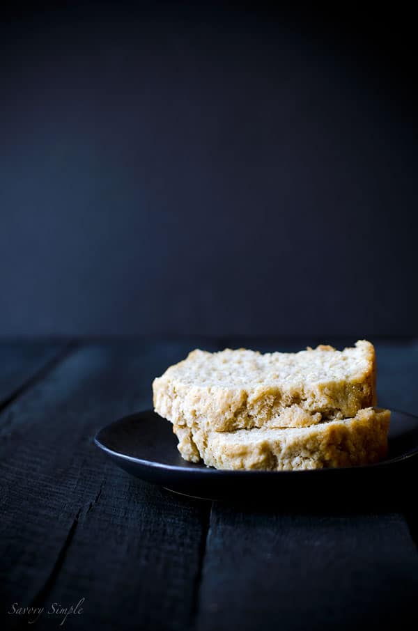 This autumn Spiced Octoberfest Beer Bread recipe is so easy to make! No mixer or kneading required. www.savorysimple.net