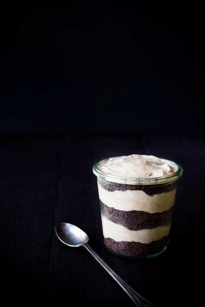 This Peanut Butter Nutella Mousse with Chocolate Cookie Crumble is incredibly easy to prepare and beyond delicious! It's the perfect dessert!