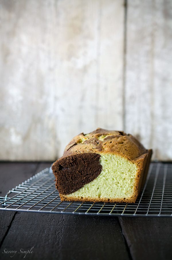 This chocolate pistachio cake is a dense, moist treat that's adapted from my grandmother's "famous" recipe. Get the easy-to-follow recipe from SavorySimple.net