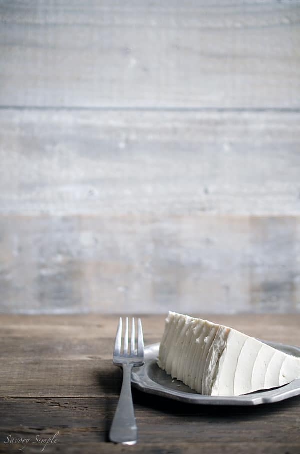 Brown Butter Layer Cake with Salted Bourbon Buttercream is a rich, decadent dessert that will wow your friends and family. Get the recipe from SavorySimple.net