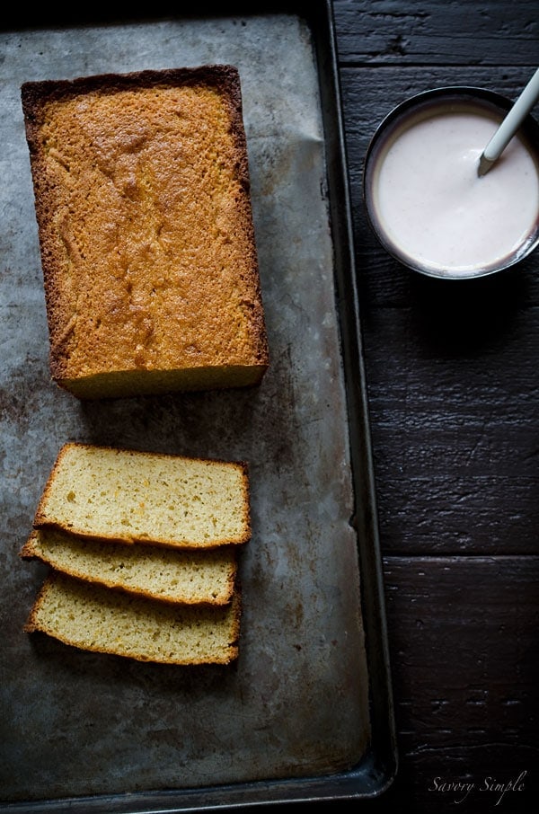 Garam Masala Yogurt Cake is a moist, flavorful dessert with a texture similar to pound cake. No stand mixer required! Get this super easy recipe from SavorySimple.net