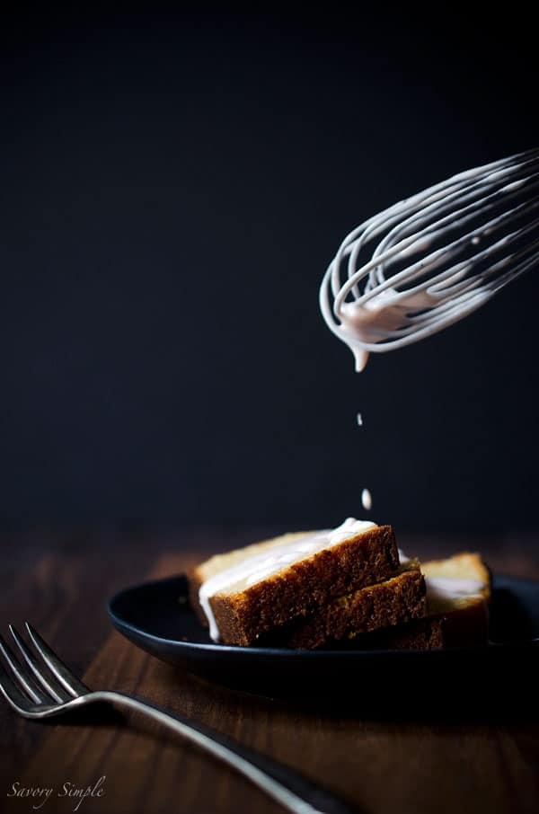 Garam Masala Yogurt Cake is a moist, flavorful dessert with a texture similar to pound cake. No stand mixer required! Get this super easy recipe from SavorySimple.net