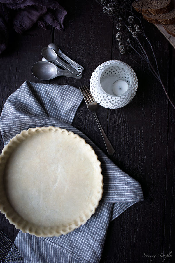 Serve this flavorful Cranberry Pecan Tart at holiday parties! It's perfect for Thanksgiving. Get the easy-to-prepare recipe from SavorySimple.net