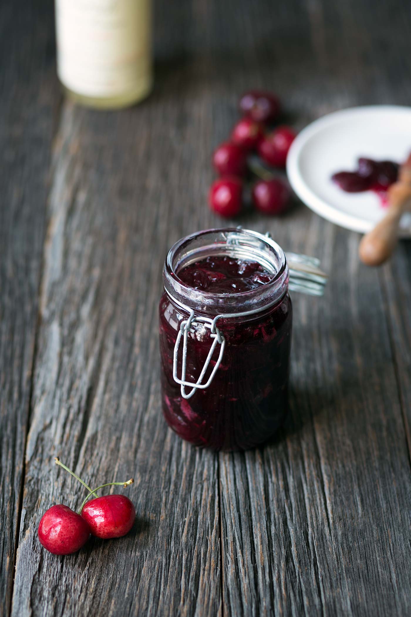 This Brandied Cherry Jam is easy and quick to prepare, and it tastes absolutely sinful on biscuits and scones. Perfect for Sunday brunch! Get the recipe from SavorySimple.net.